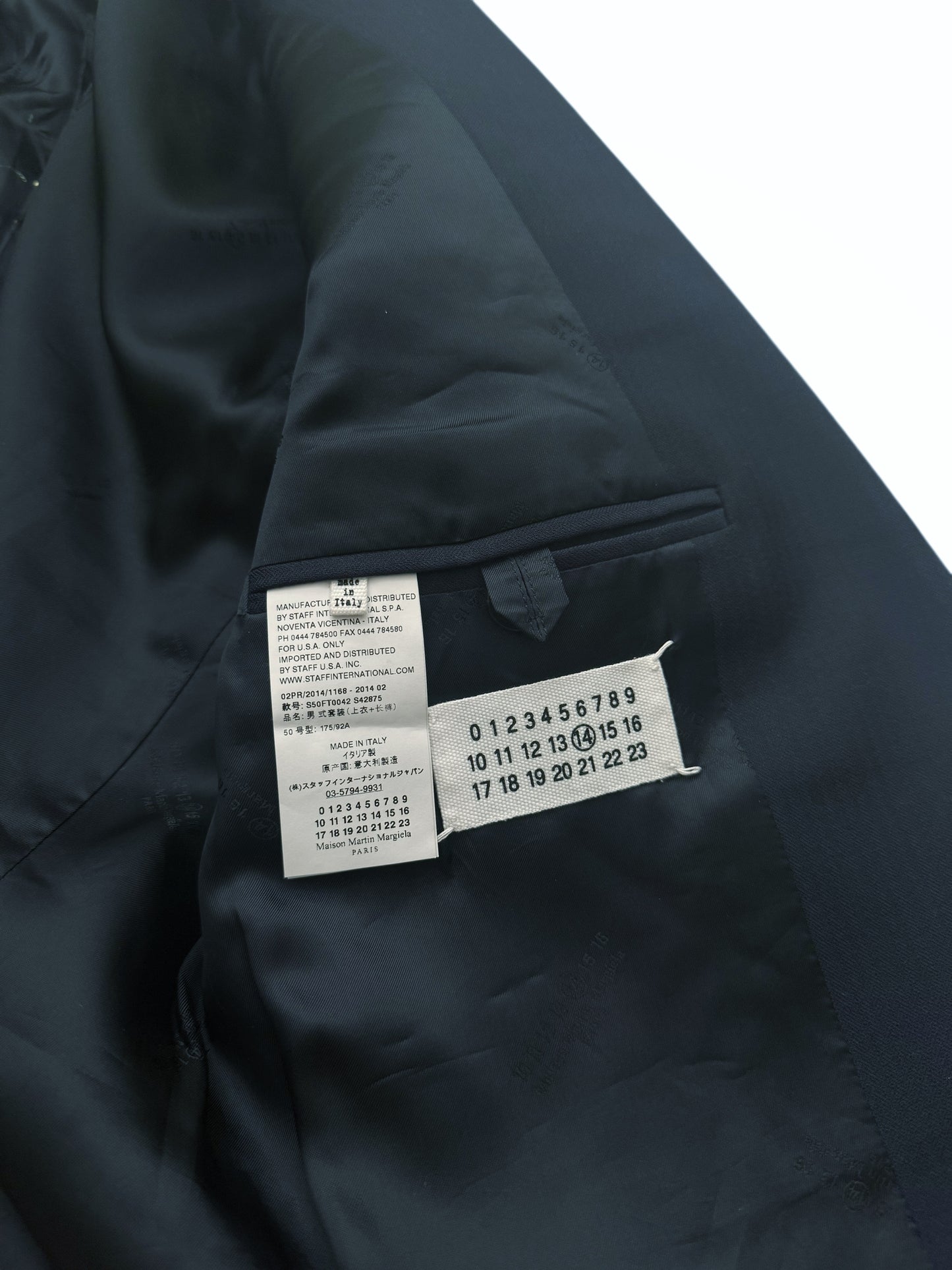 Painted Deconstructed Blazer Jacket