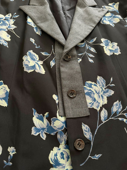 Cupro Flower Blazer