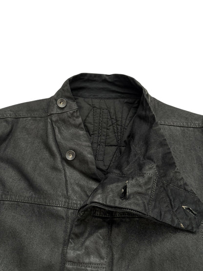 FW15 Slave Waxed Hybrid Cargo Pony Jacket