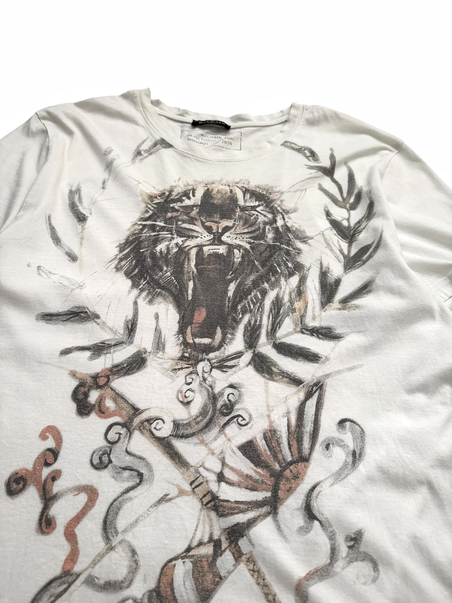 SS10 Decarnin Tiger Long Stacking Campaign Shirt