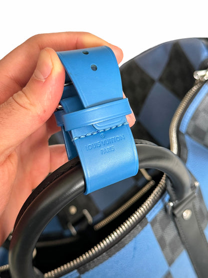 Keepall Bandouliere Bag Giant Damier Graphite Canvas 50 Duffle