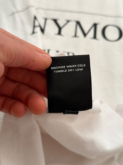 OG Sample Anonymous Club F&F White Tee