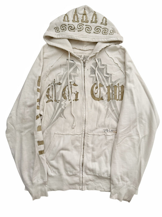 2000’s Patchwork Zip Earth Hoodie