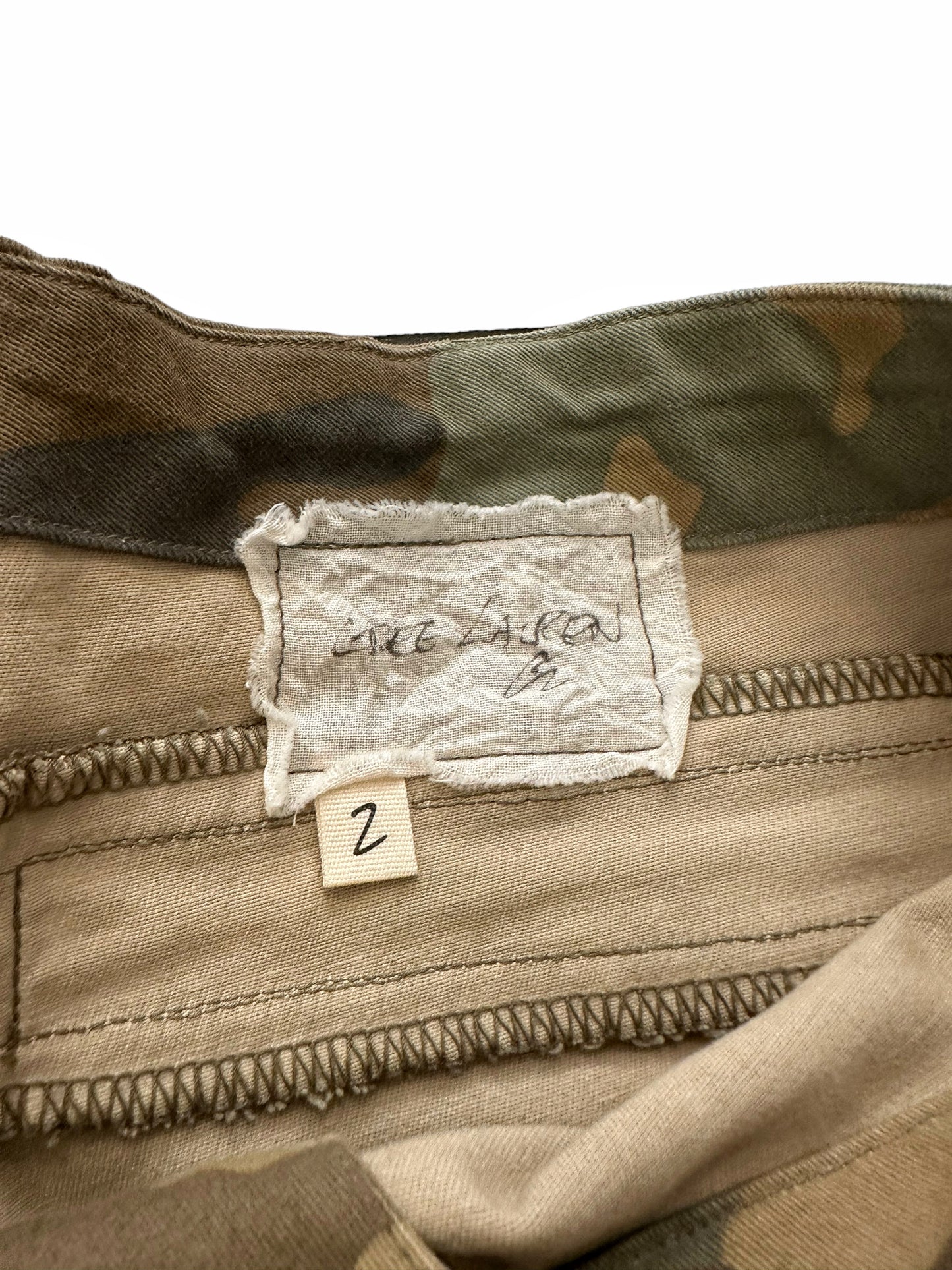 Camo Slim Stretch Cargo