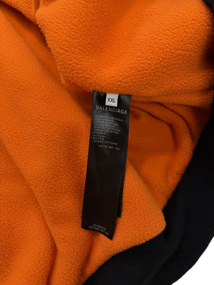 Heavy Cotton Fleece Hooded Bomber