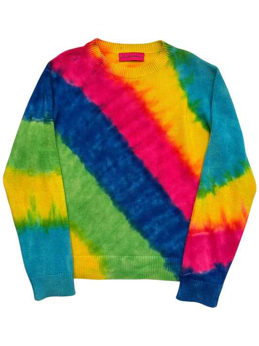 Cashmere Rainbow Tie-Dye Sweater