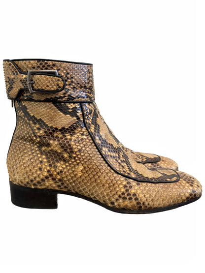 “Miles” 30 Python Snakeskin Boot