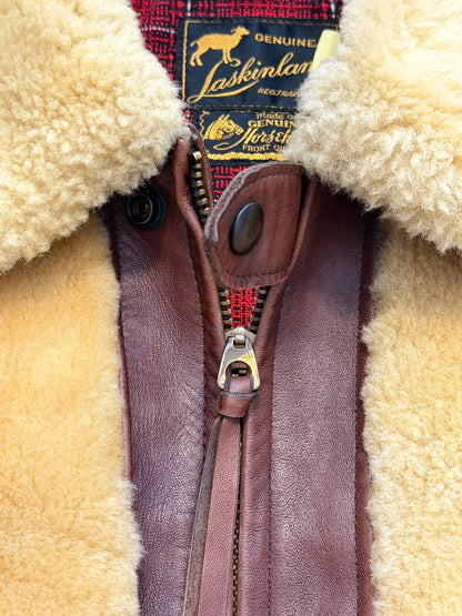 Laskinlamb Horsehide Grizzly Sherpa Re-Edition Jacket 1930’s