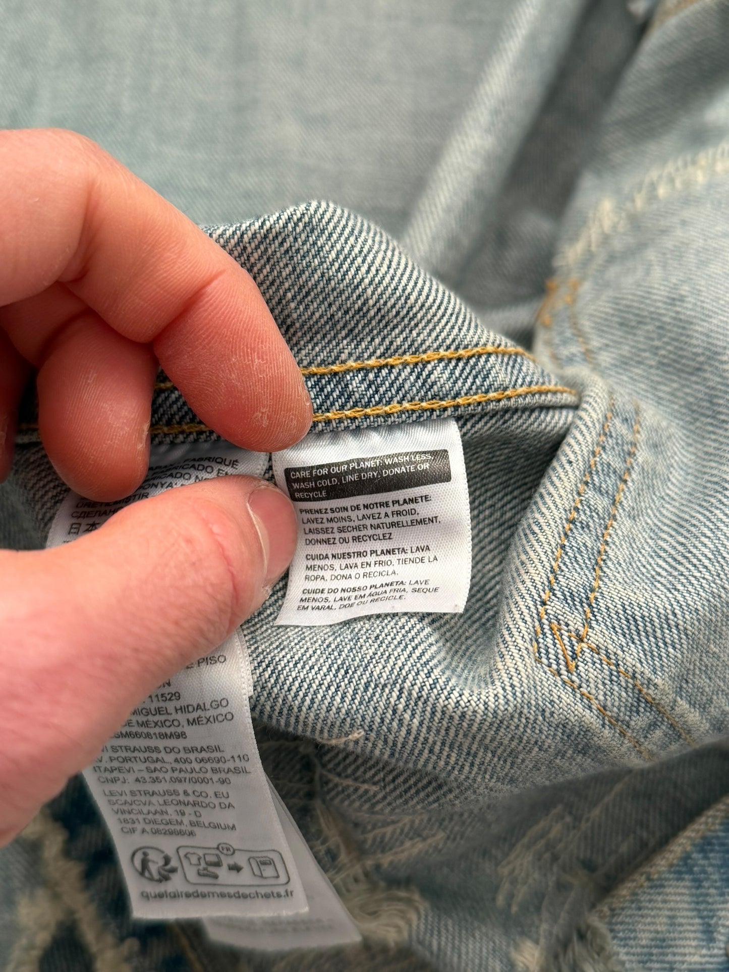 x Levi’s Distressed Jacket