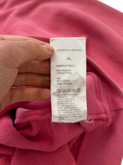 Swarovski Logo Overdyed Hoodie