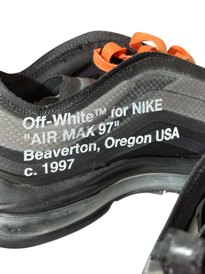 Off White Air Max 97 Black The Ten