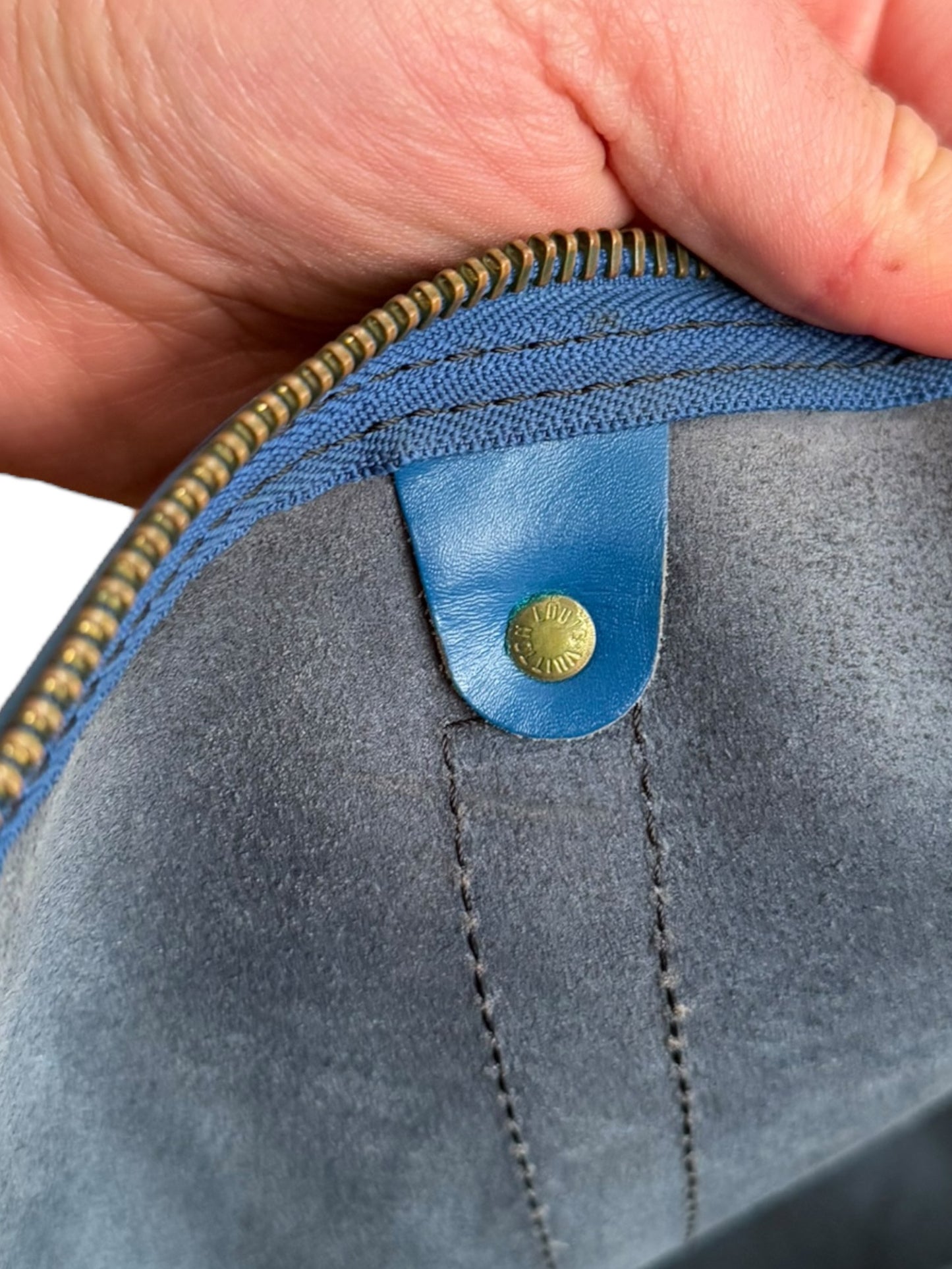 Epi Leather Keepall Duffle 55