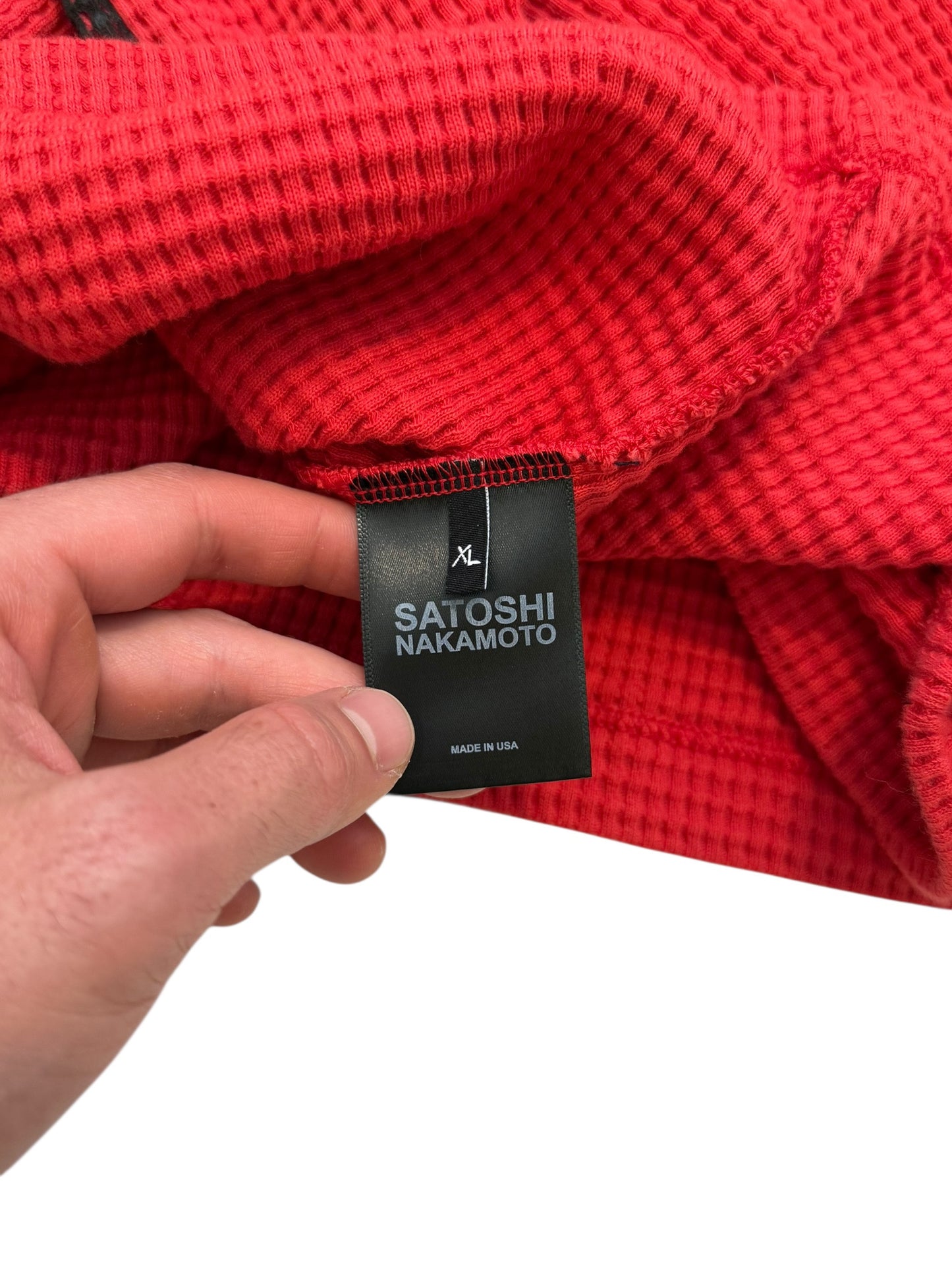 Flame Racer Raglan Waffle Shirt