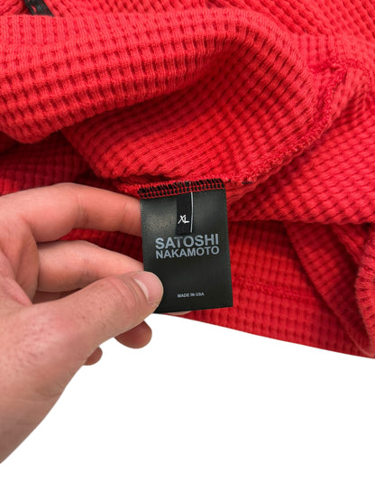 Flame Racer Raglan Waffle Shirt