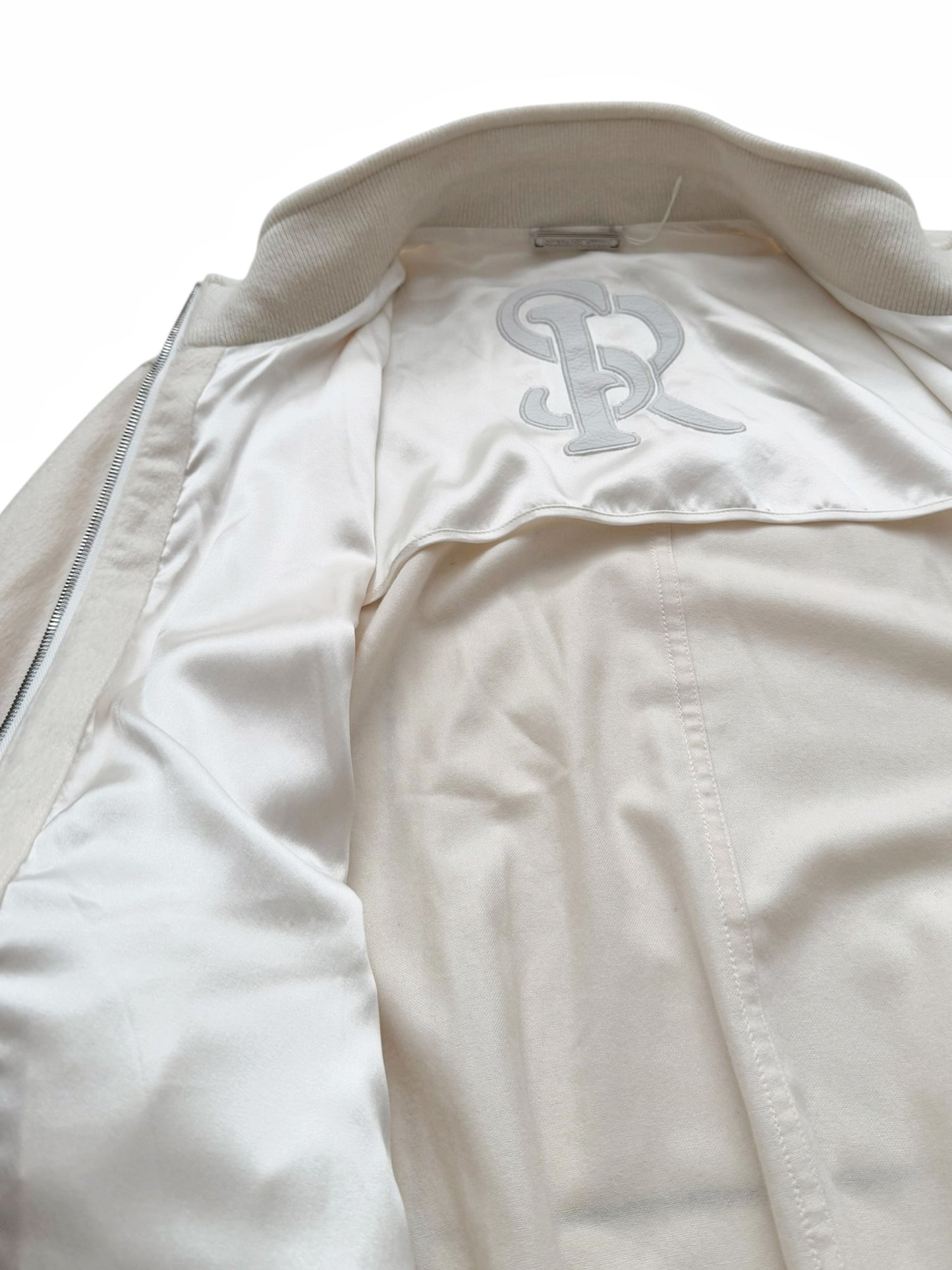 Cashmere Deer White Jacket