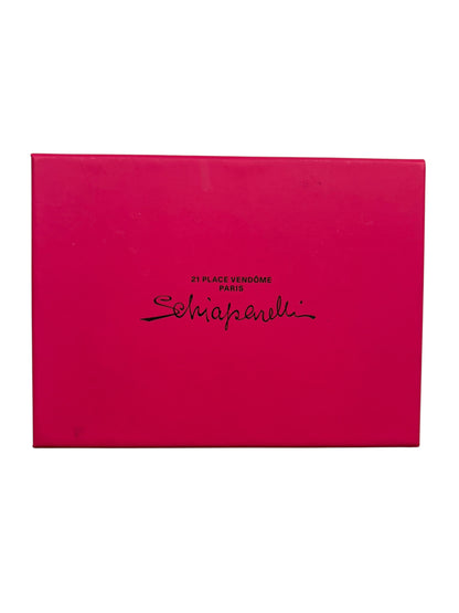 Gilded “Visage” Eye Brooch