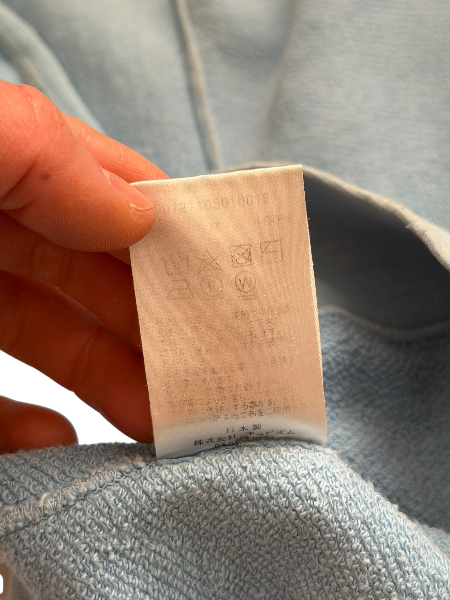 Jumbo SB Sweat DMGD Crewneck Blue