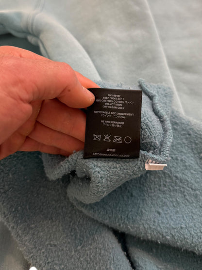 Destructo Faded Distressed Slit Hoodie