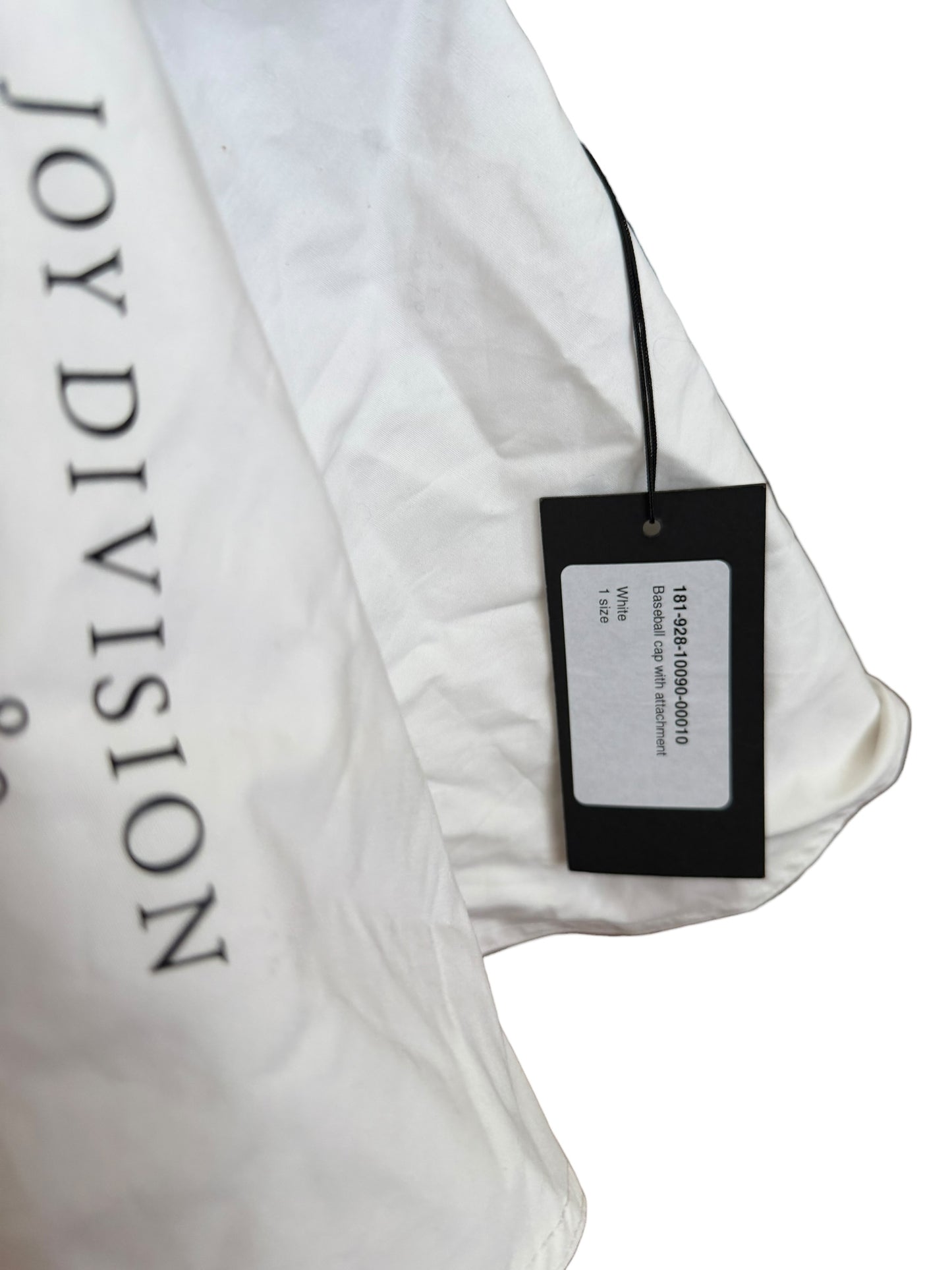 New Order Mask White Cap