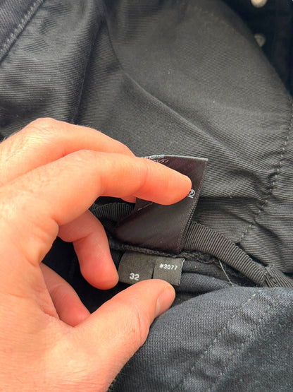 MX1 Green Ultra Suede Repair Skinny Denim