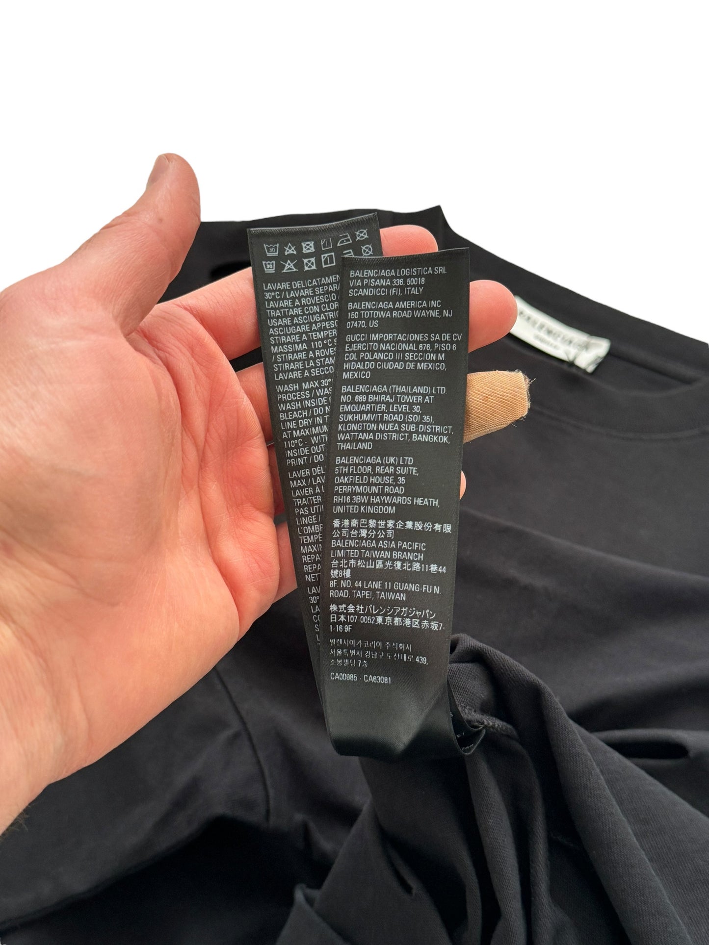 Distressed Thrashed Logo Shirt