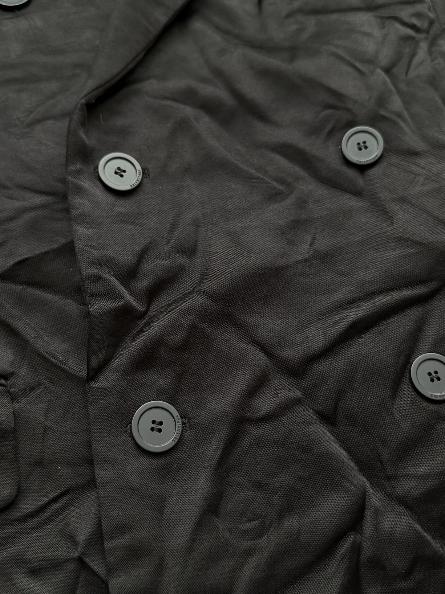 2023 Steroid Double Breasted Jacket (Heavy Satin Cupro)