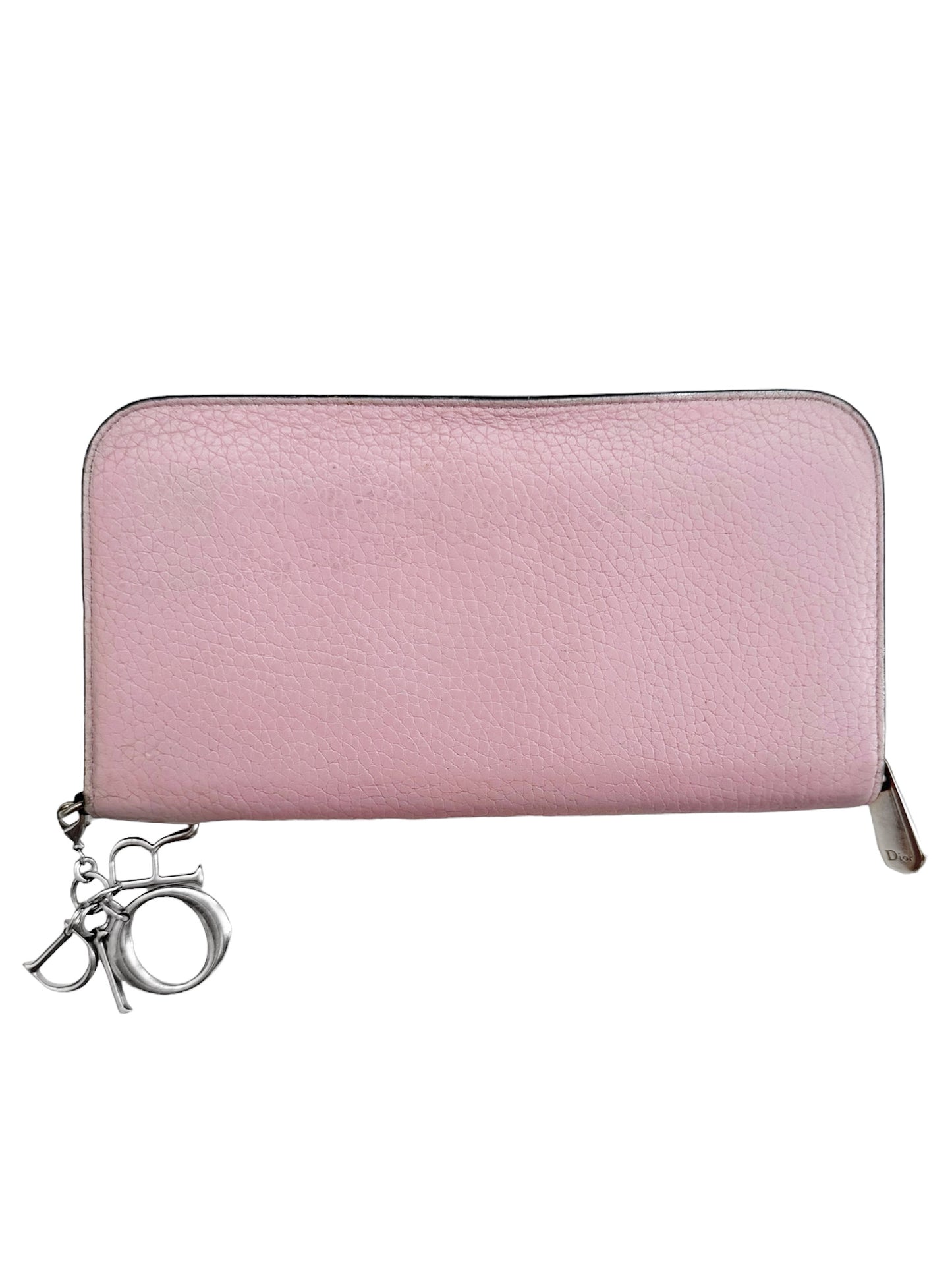 Y2K Charm Pink Leather Wallet