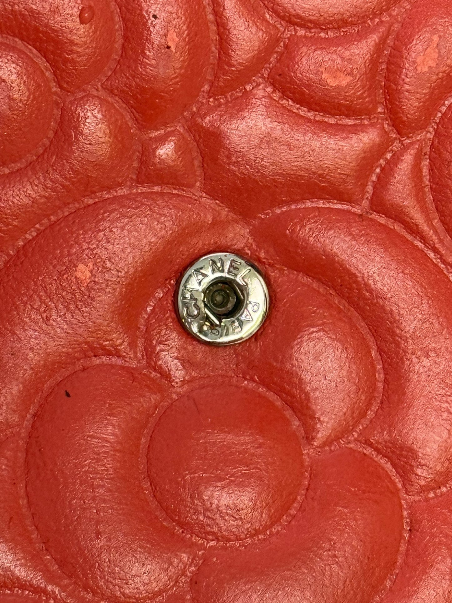 2016 Camellia Leather Chain Bag/Wallet