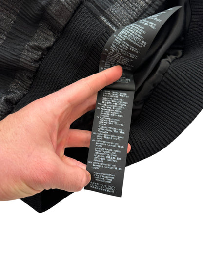 2019 Gold Metallic Stripe Teddy Varsity