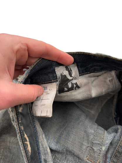 Old Punk Thrash Denim