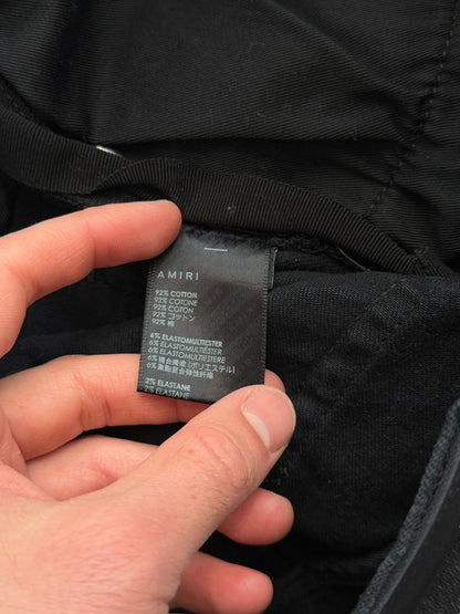 MX1 Green Ultra Suede Repair Skinny Denim