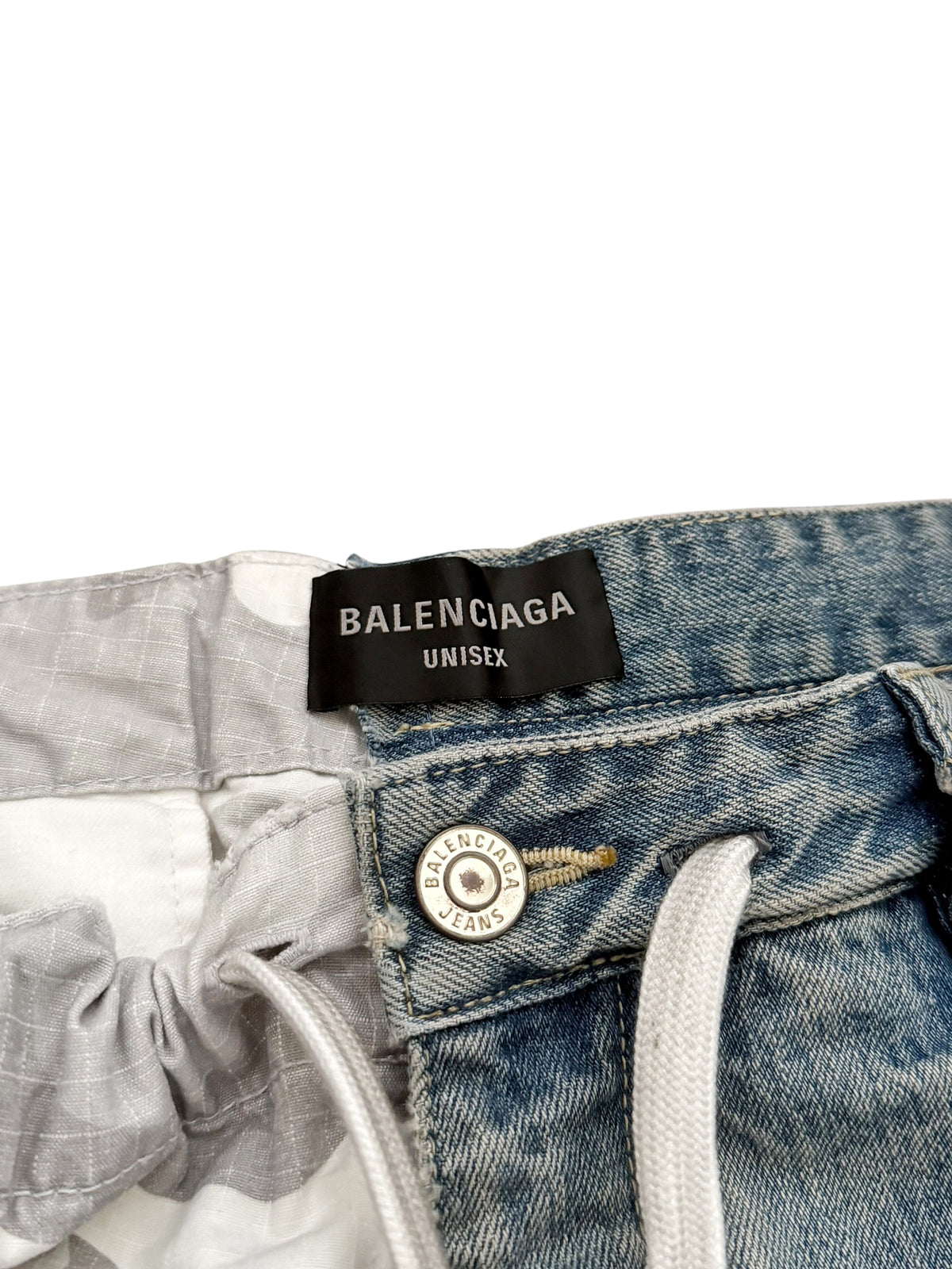 2024 Split Camo Denim Cargo 50/50