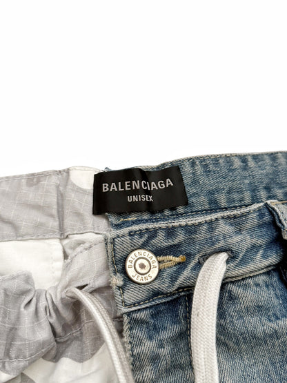 2024 Split Camo Denim Cargo 50/50