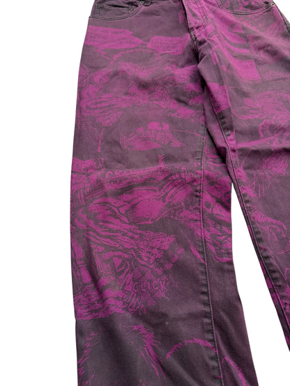 The Crow Comic Purple Denim