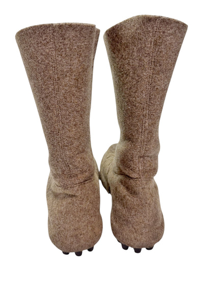 Butcher Tan Felted Boot