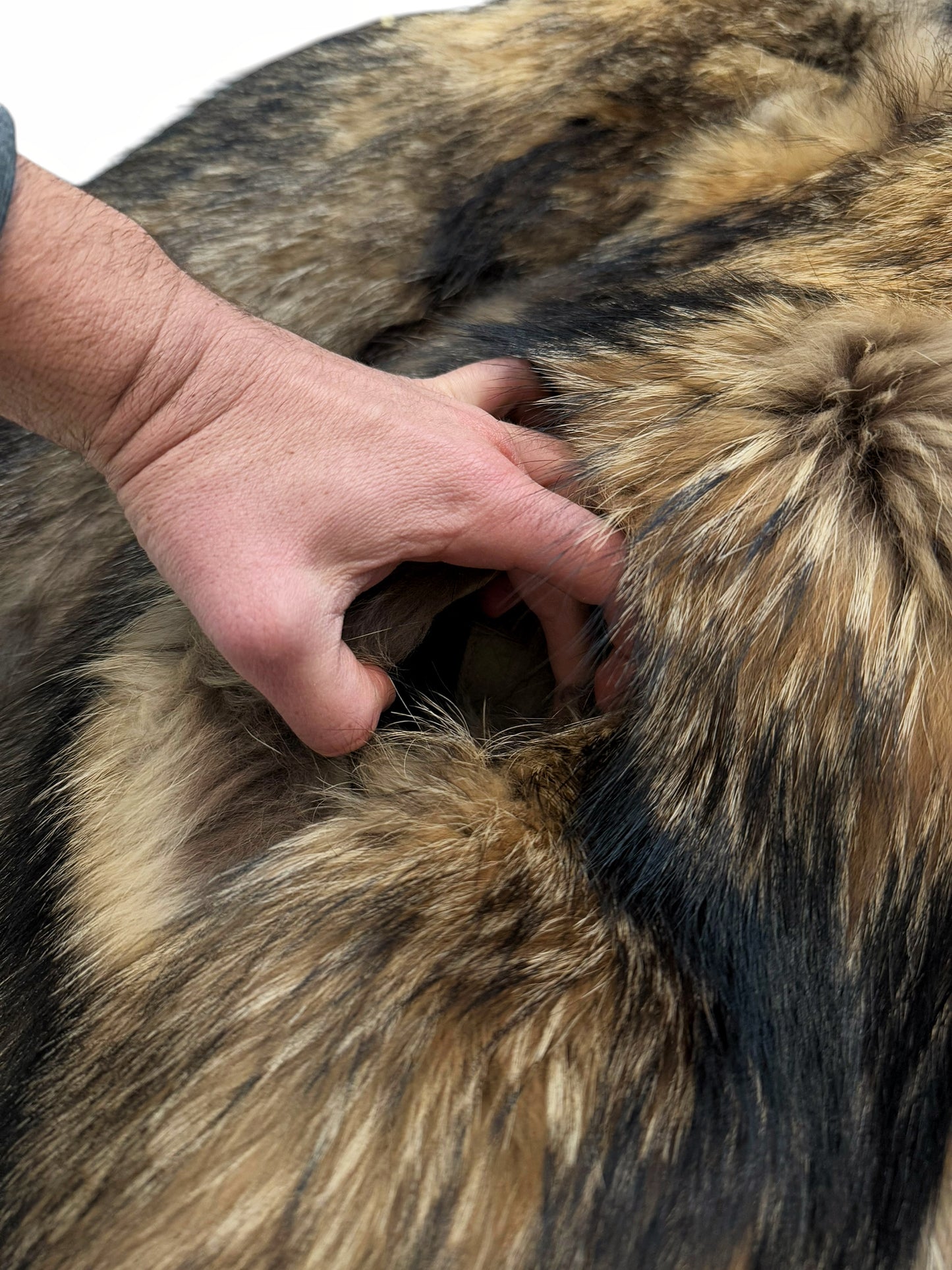 FW10 Decarnin Raccoon Fur Vest