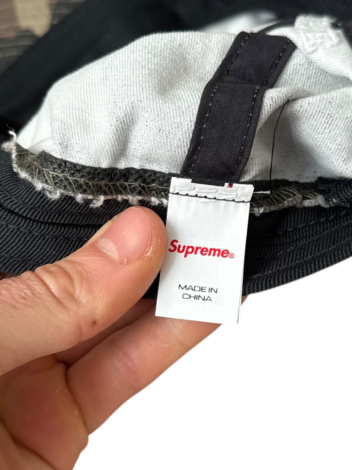 Multicolor Pigment Camo 5 Panel Cap