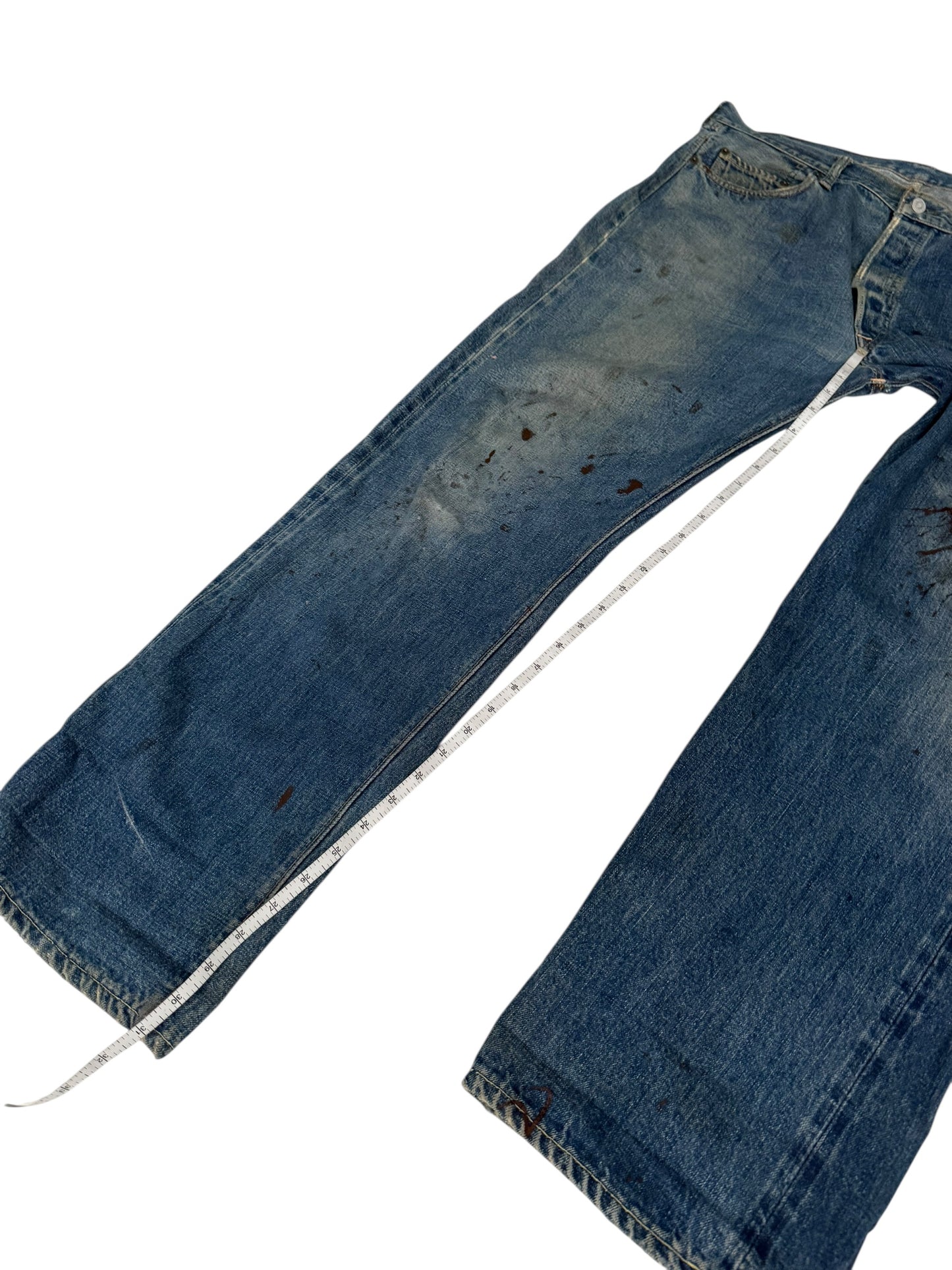 OG 1960’s Big E Selvedge Hidden Rivet 501 Denim