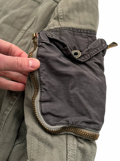 2003 Zip Modular Hunting Herringbone Jacket