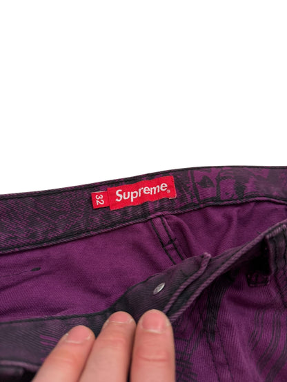 The Crow Comic Purple Denim