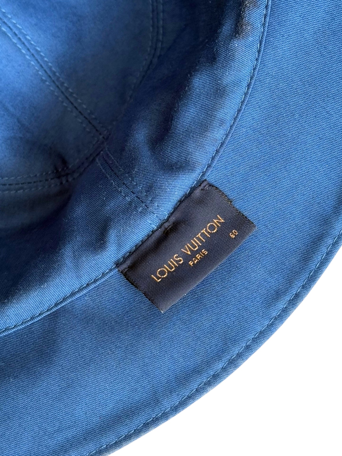 Denim Monogram Reversible Bucket Hat