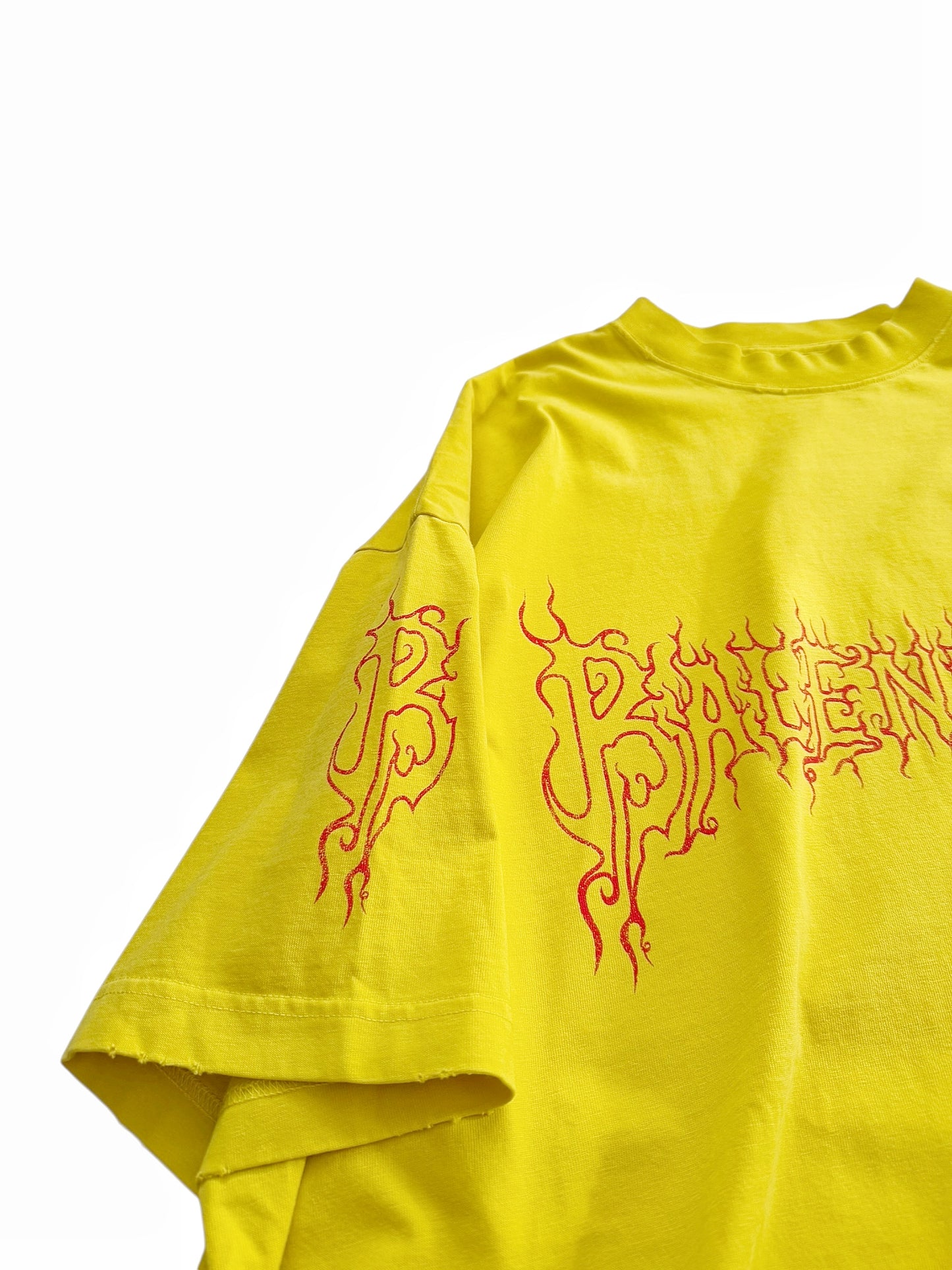 Vintage Darkwave Yellow Shirt