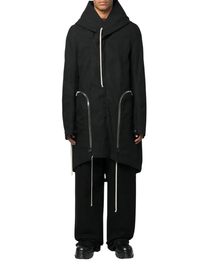 Bauhaus Bladder Zip Fishtail Oversized Parka