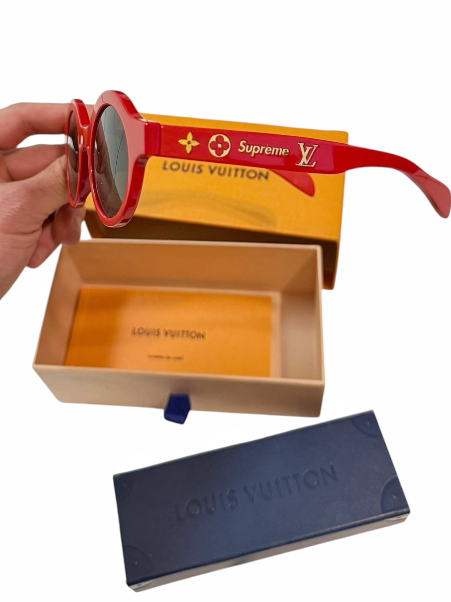 x Supreme Downtown Round Sunglasses