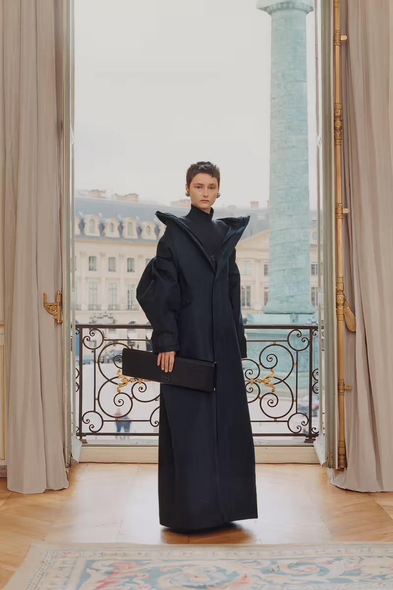 2024 Maxi Swing Parka Navy