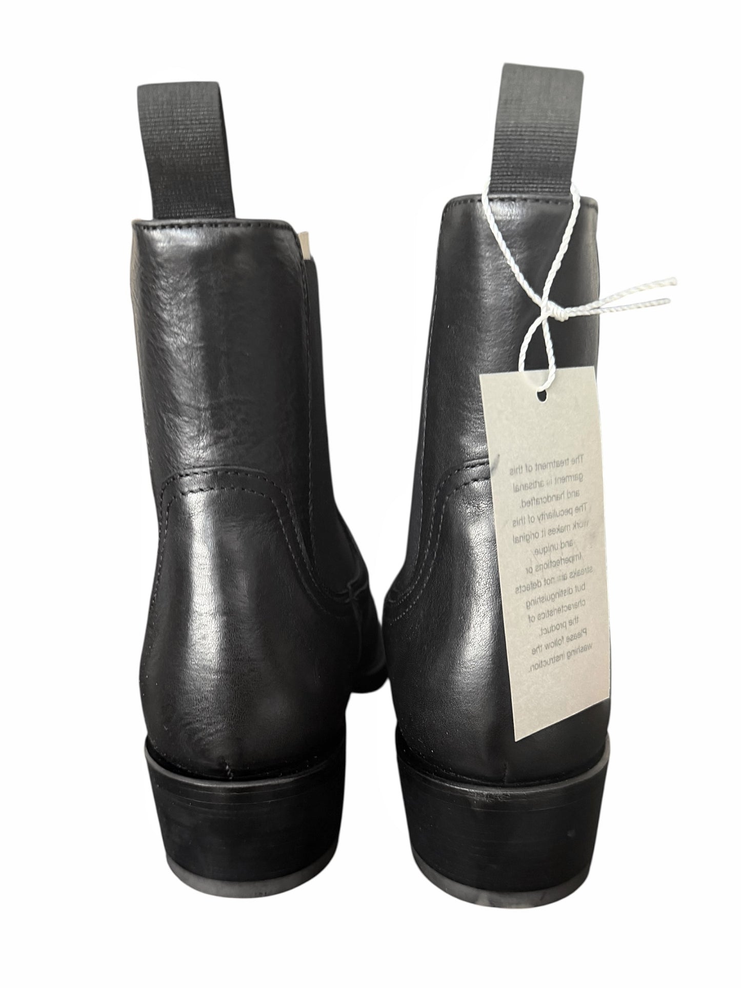 Black Cowboy Chelsea Boot