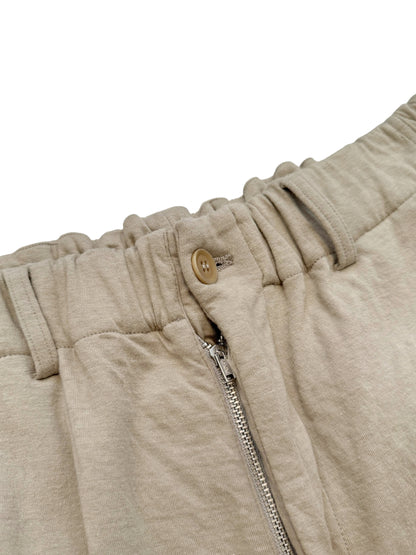 AW09 Khaki Straight Elastic Trouser