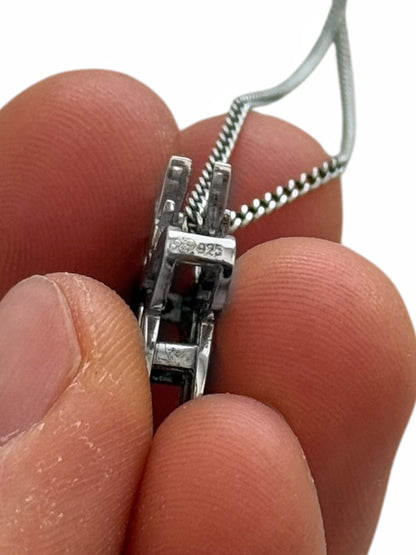 Hedi Slimane Sterling Silver Bee Necklace