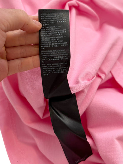 Bebe Rhinestone Crystal Pink Shirt