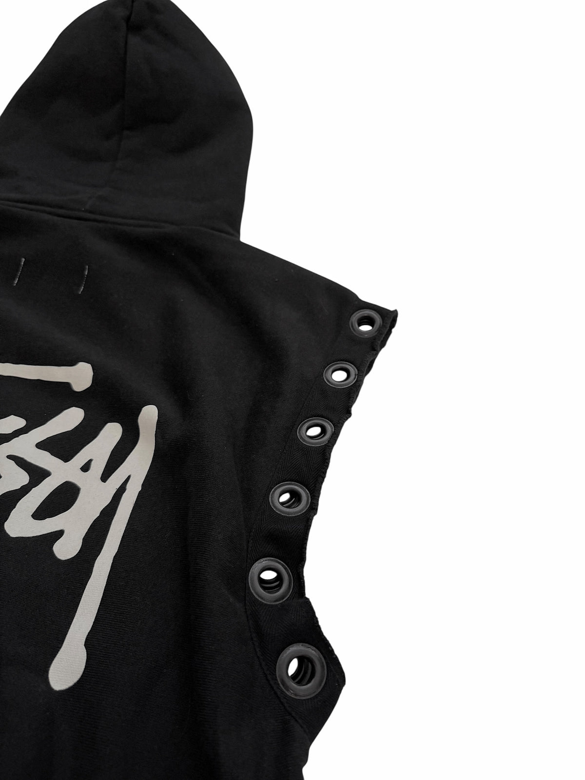 x Stussy Sleeveless Rivet Hoodie